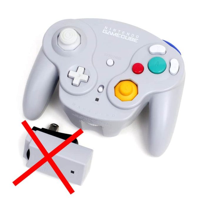 GC Controller Original Wavebird utan mottagare