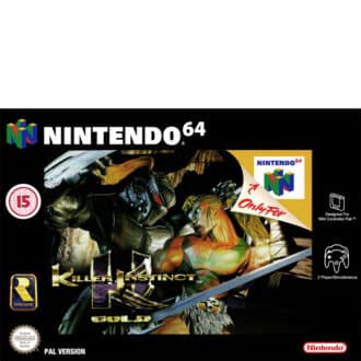 N64 Killer Instinct Gold a
