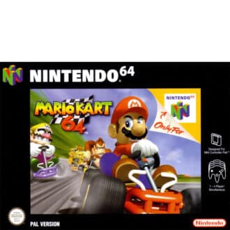N64 Mario Kart 64 a
