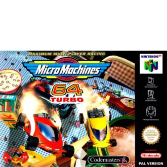 N64 Micro Machines 64 Turbo a
