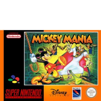 SNES Mickey Mania a