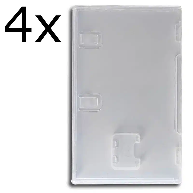 SWITCH Spelboxar Ersättningsfodral Box Utan Spel 4 pack a