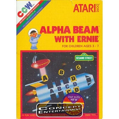 2600 Alpha Beam with Ernie Sesame Street