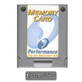 N64 Minneskort Controller Pak (varierande modeller)