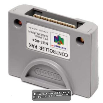 N64 Minneskort Controller Pak Original