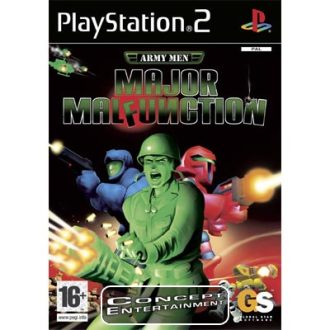 PS2 Army Men Major Malfunction