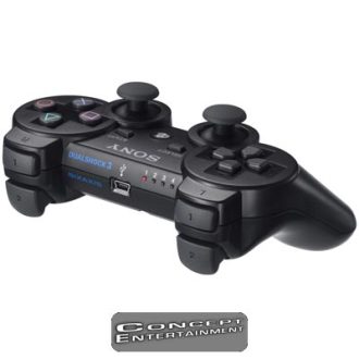 PS3 Handkontroll Original DualShock Sixaxis Svart