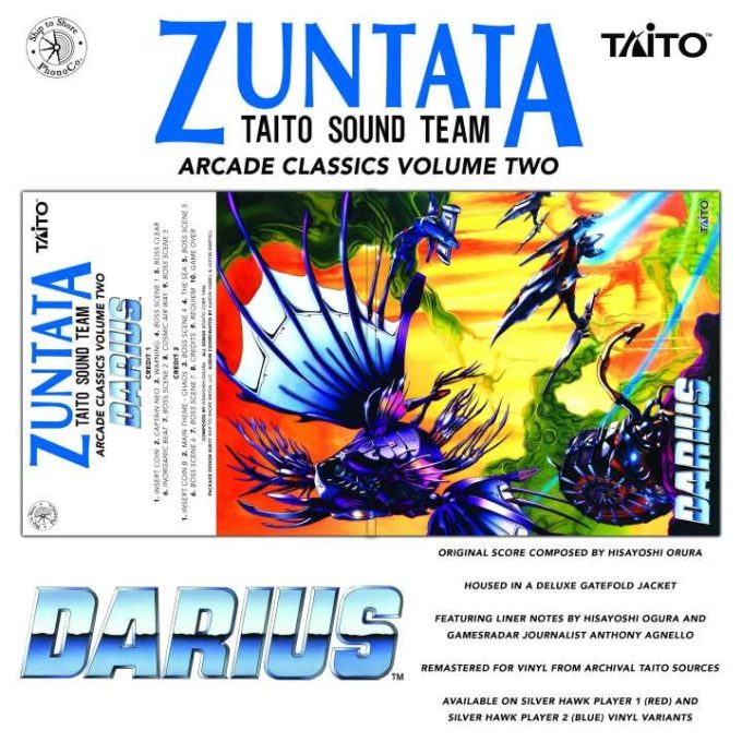 VINYL Zuntata Arcade Classics Volume 2 Darius Soundtrack (Blue) 3 VINYL Zuntata Arcade Classics Volume 2 Darius Soundtrack (Blue)