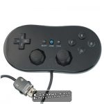 Wii Handkontroll Classic Controller Svart Tredjepart