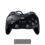 Wii Handkontroll Classic Controller Pro Original Svart