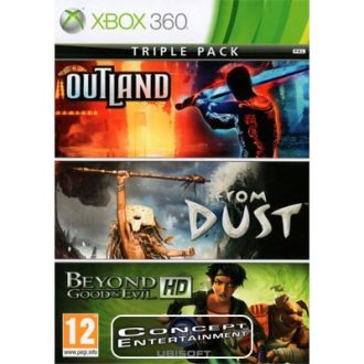 X360 3in1 Triple Pack - Outland, From Dust, Beyond Good & Evil HD