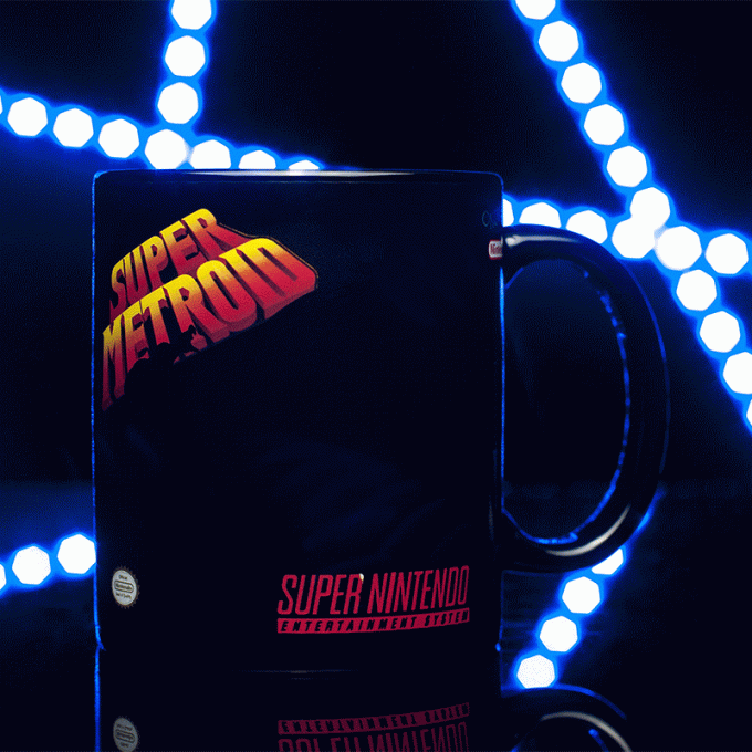 MER SNES Super Metroid Heat Change Mug b