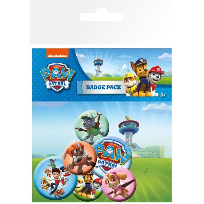 BP0637 Paw Patrol Badge Pack