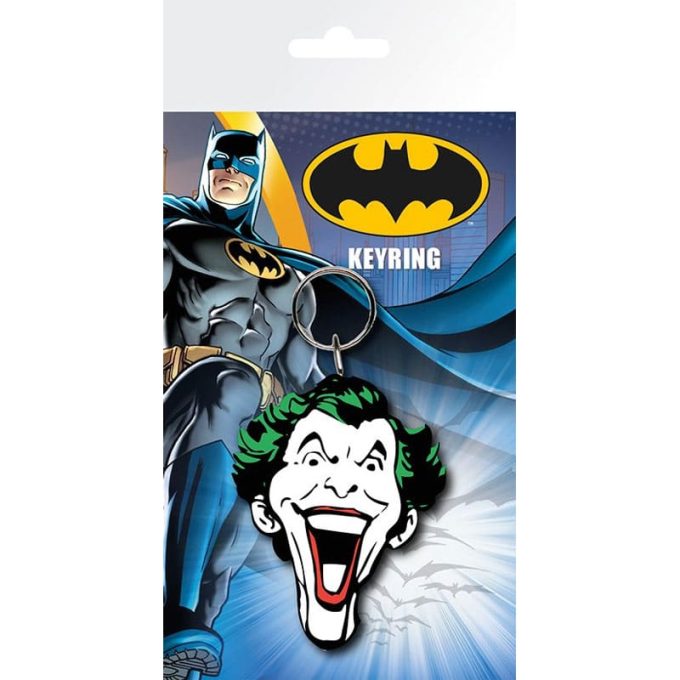 KR0012 Batman Comic Joker Face Keyring
