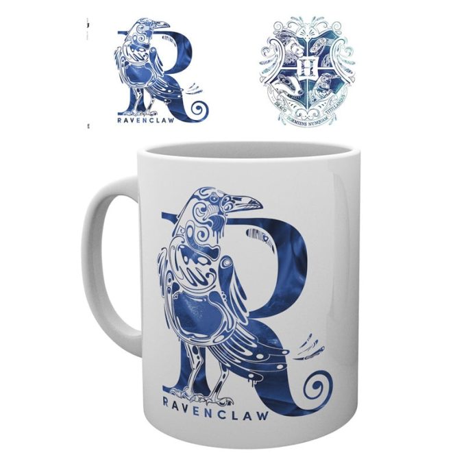 MG3118 Harry Potter Ravenclaw Monogram Mug a