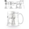 MG23476 Star Wars (AT-AT Sketch) Mug