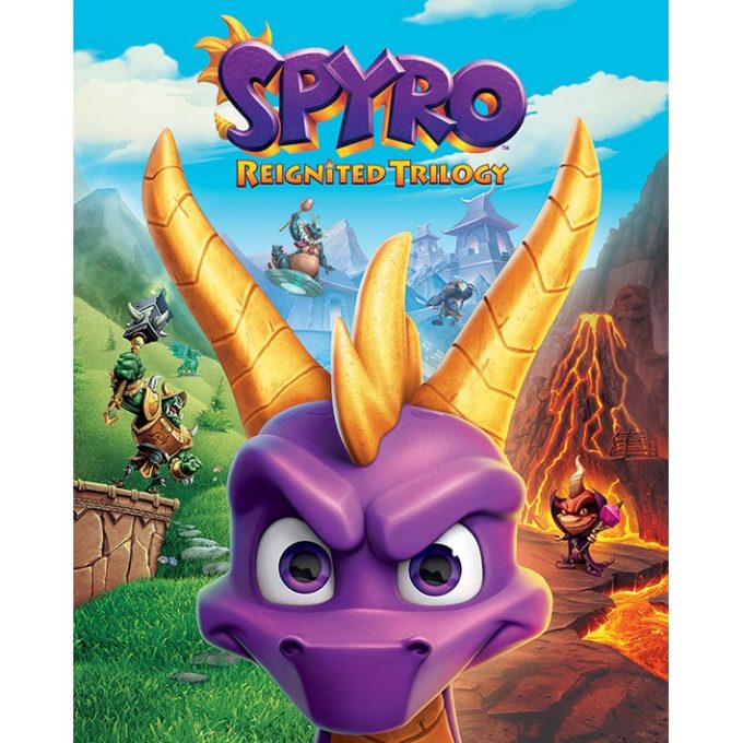 MPP50753 Spyro (Game Cover Art) Mini Poster
