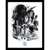 FP12048P Star Wars 40th Anniversary (Montage) Framed Print