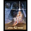 FP12049P Star Wars 40th Anniversary (New Hope Art) Framed Print
