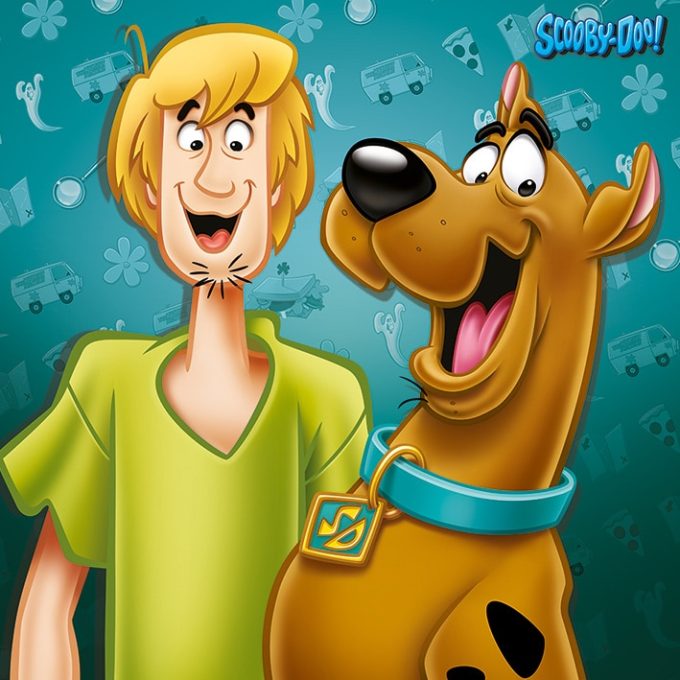 Köp Scooby Doo Shaggy & Scooby Canvas Print 40*40cm - Concept Entertainment