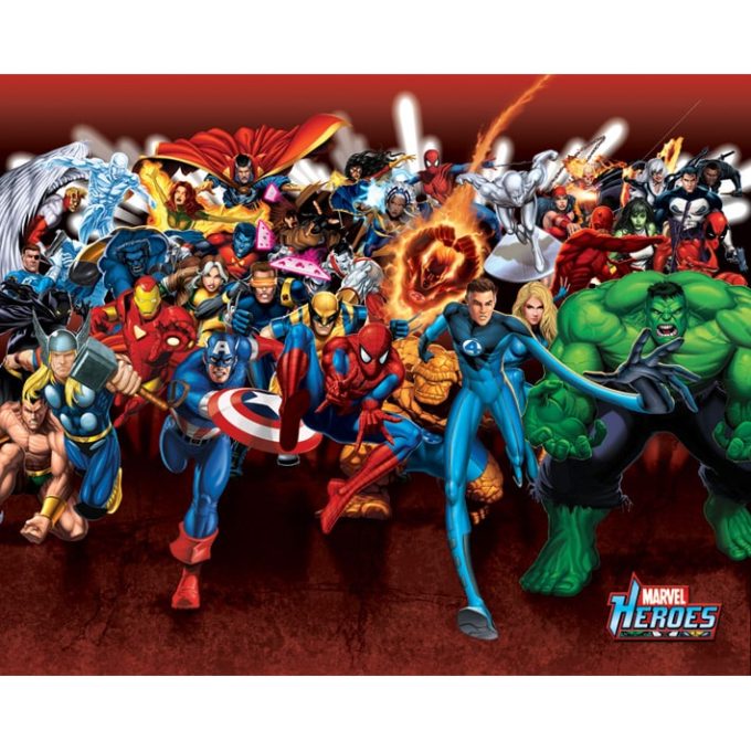 MPP50267 Marvel Heroes (Attack) Mini Poster