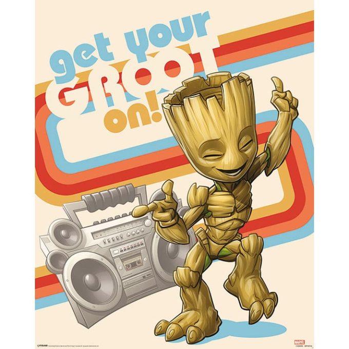 MPP50762 Guardians of the Galaxy Vol. 2 (Get Your Groot On) Mini Poster
