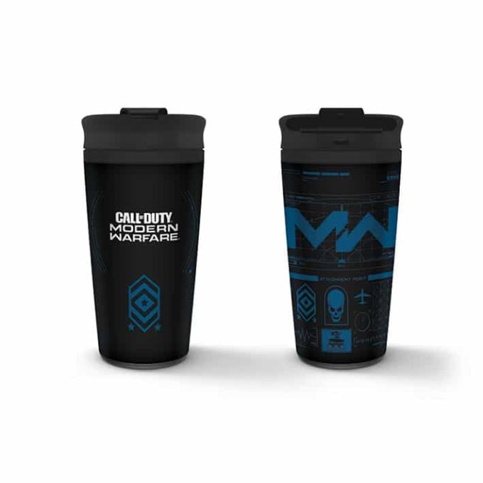 MTM25587 Call Of Duty Modern Warfare (Icons) Metal Travel Mug
