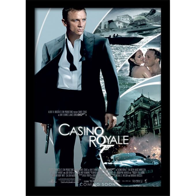 FP10288P James Bond (Casino Royale One-sheet) Framed Print