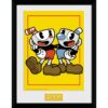 PFC3162 Cuphead Cuphead and Mugman Framed Print