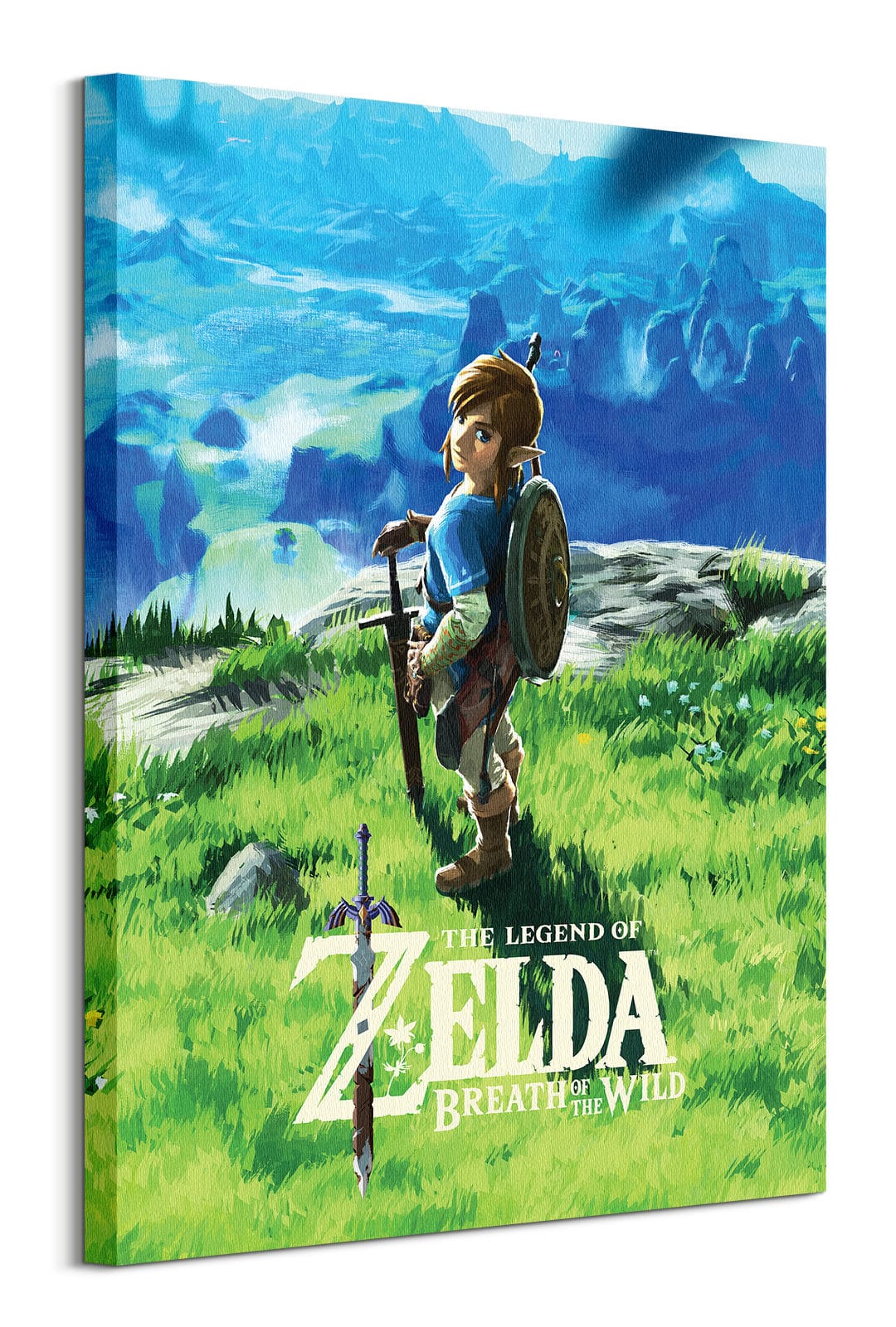 Canvas print The Legend of Zelda: Breath of The Wild - View