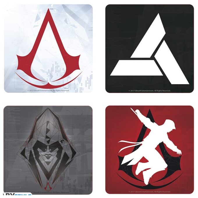 ABYCOS006 Assassins Creed Coaster Set a