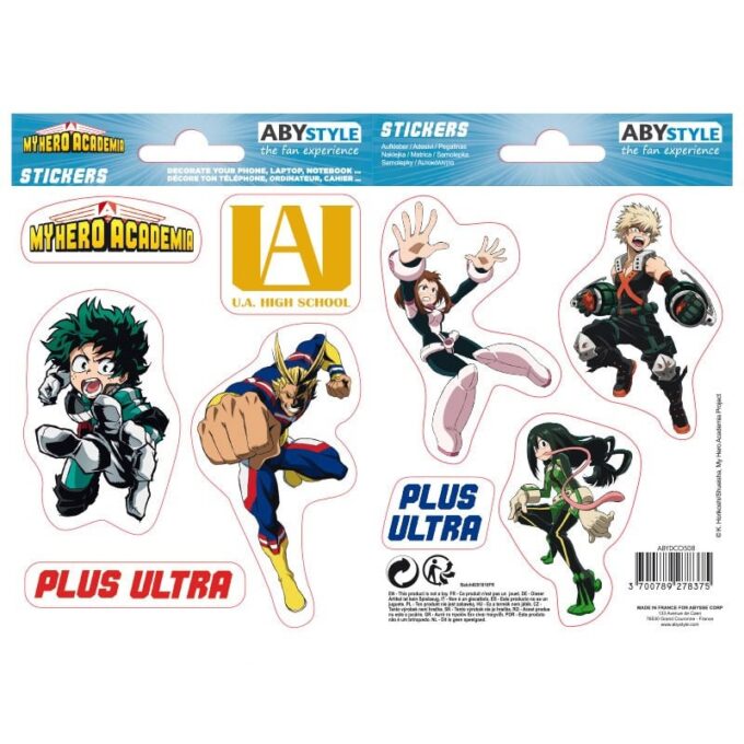ABYDCO508 My Hero Academia UA High School Stickers