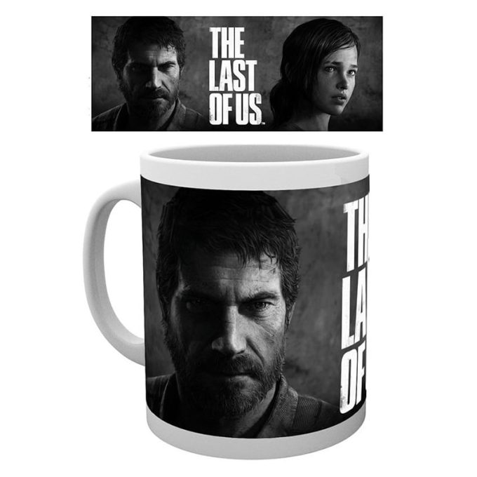 MG0130 Last of Us Black and White Mug