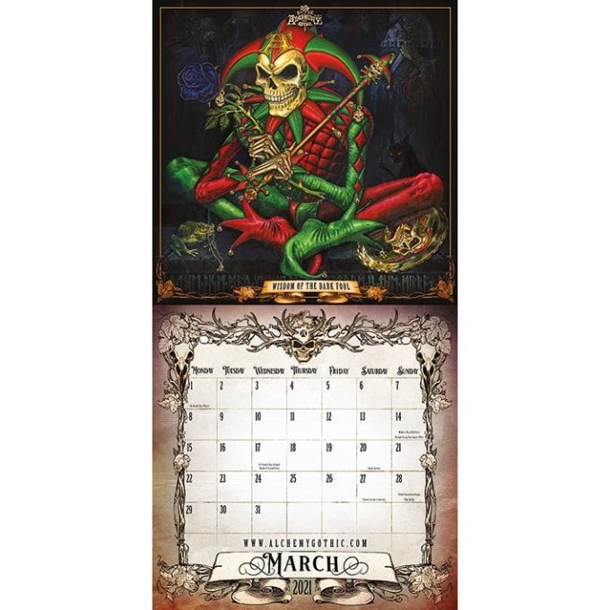 C21007 Alchemy 2021 Calendar c