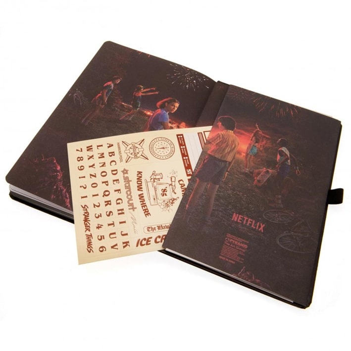 Stranger Things 4 Premium Notebook VHS Official Merchandise