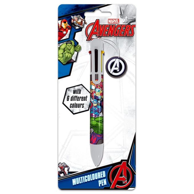 SR73222 Marvel (Avengers Burst) Multi-Coloured Pen a