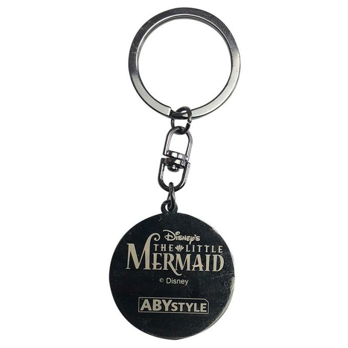 ABYKEY221 The Little Mermaid Ariel Metal Keychain b