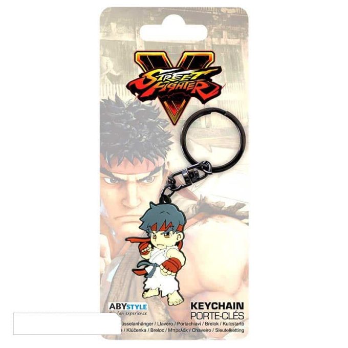 ABYKEY259 Street Fighter Ryu PVC Keychain c
