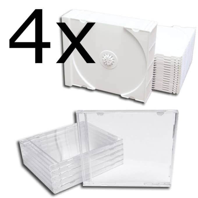 GR Box Standard CD White 4-pack