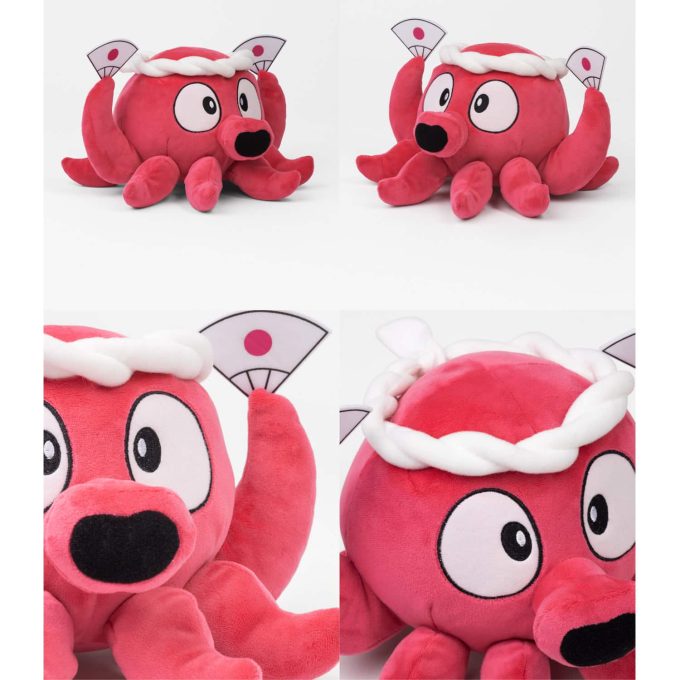 LAB340011 Parodius Tako 27cm Plush Mjukdjur d