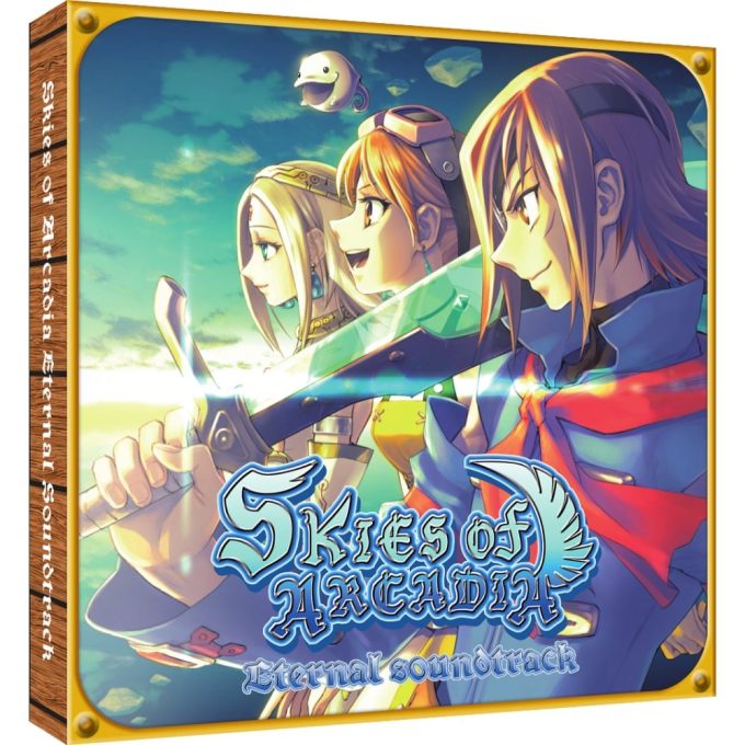 VINYL Skies of Arcadia Eternal Soundtrack Cristal Turquoise Edition c
