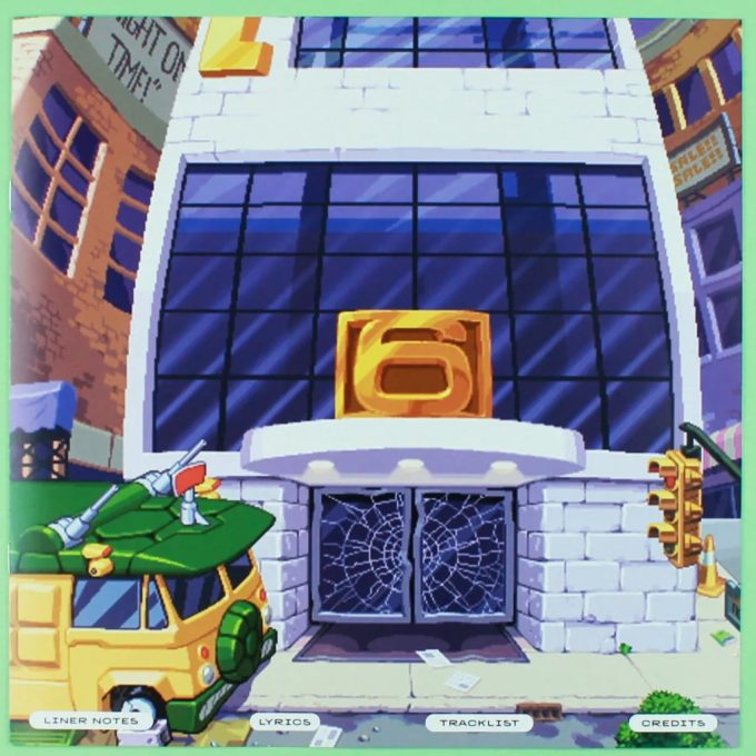 VINYL Turtles Shredders Revenge Soundtrack d