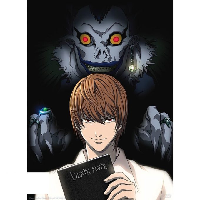 ABYDCO862 Death Note Light & Death Note Set of 2 Chibi Posters c