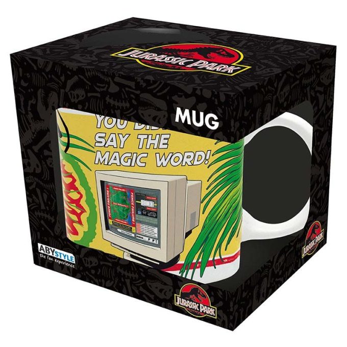 ABYMUGA308 Jurassic Park The Magic Word Mug c