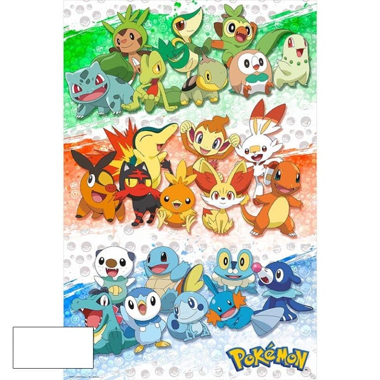 Pokemon First Partners Maxi Poster - Concept Entertainment