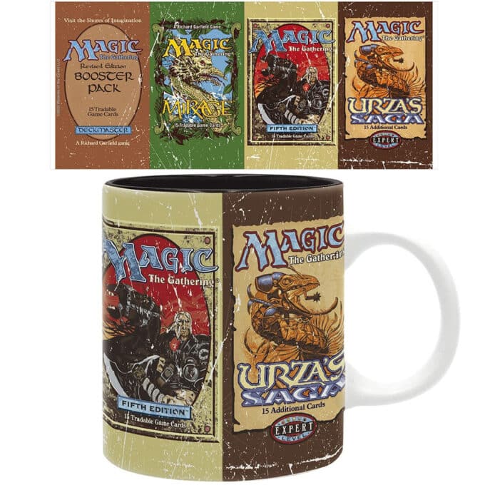 ABYMUGA325 Magic the Gathering Retro Packs Mug a