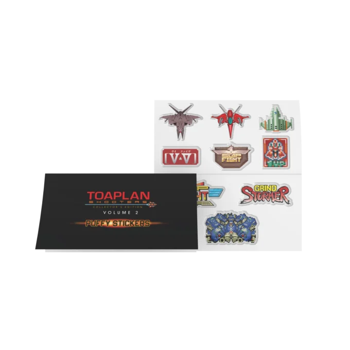 MD Toaplan Shooters Collector's Edition Volume 2 (Retro-bit) Stickers