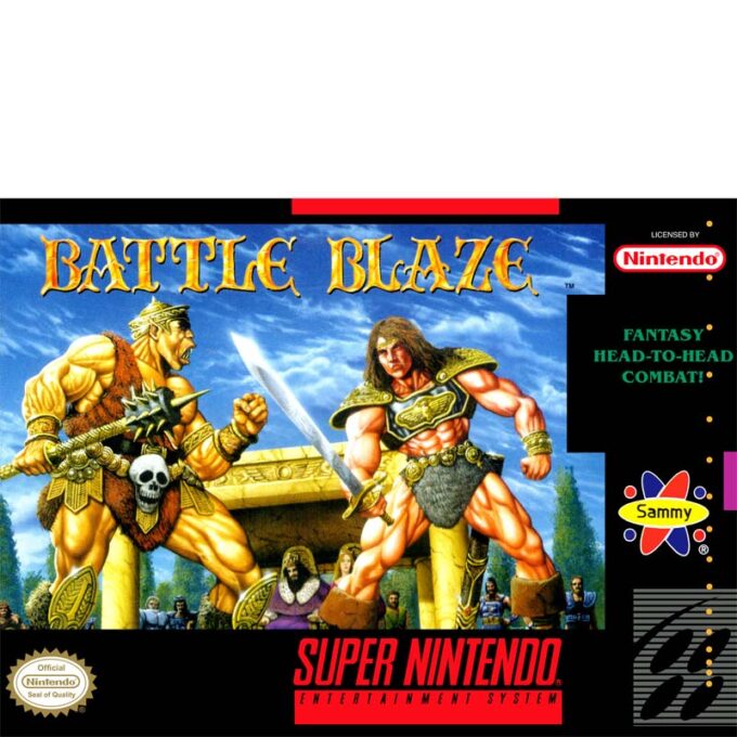 SNES Battle Blaze USA a
