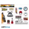 ABYDCO900 Back to the Future Time Travel Stickers