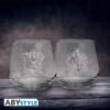 ABYVER296 Harry Potter Ravenclaw & Hufflepuff 2 Glass Set c